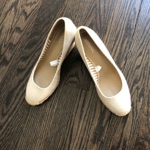 Merona beige wedges.
